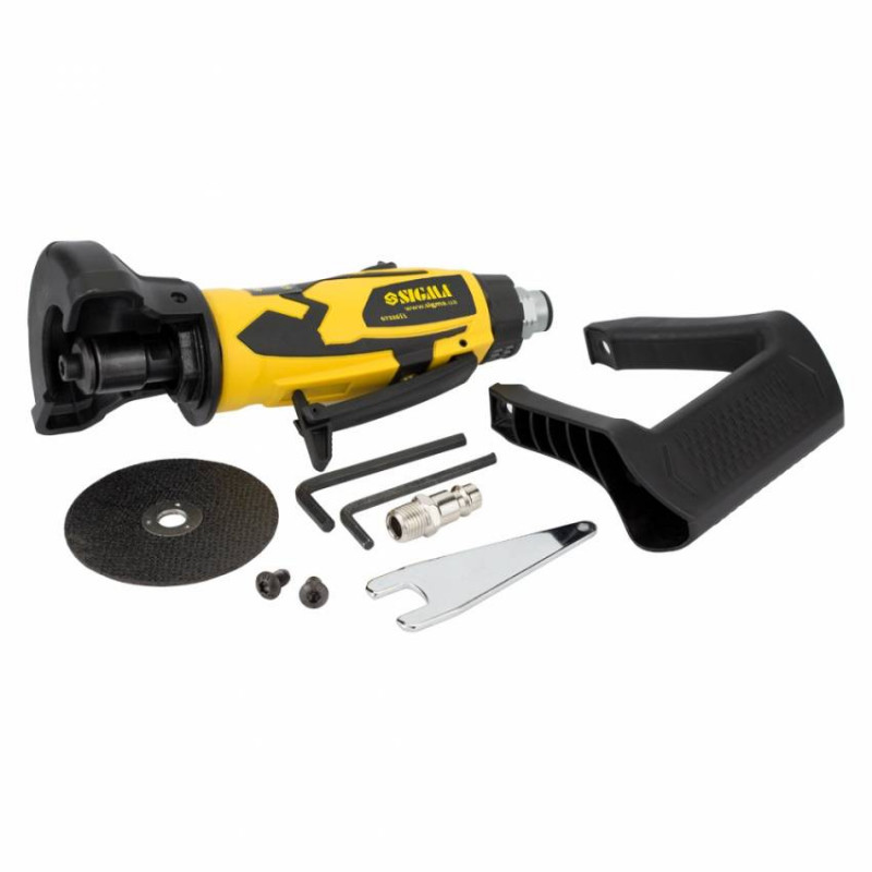 Шліфмашинка пряма пневматична 75мм Sigma (6732611)-6732611