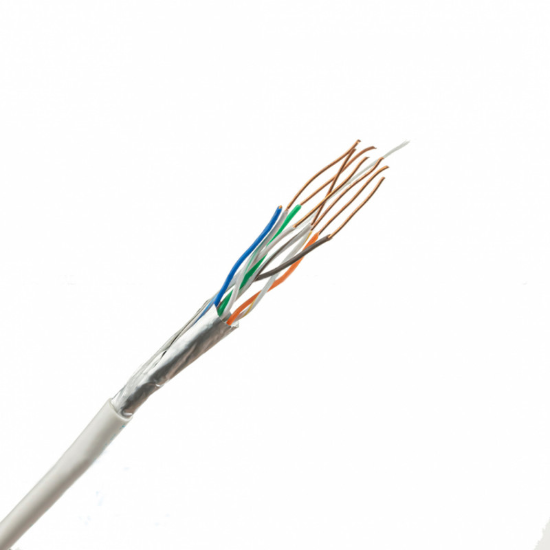 Кабель для внутрішньої прокладки DKZ CU Cat.5e FTP 4x2x0.50 мм 305 м-