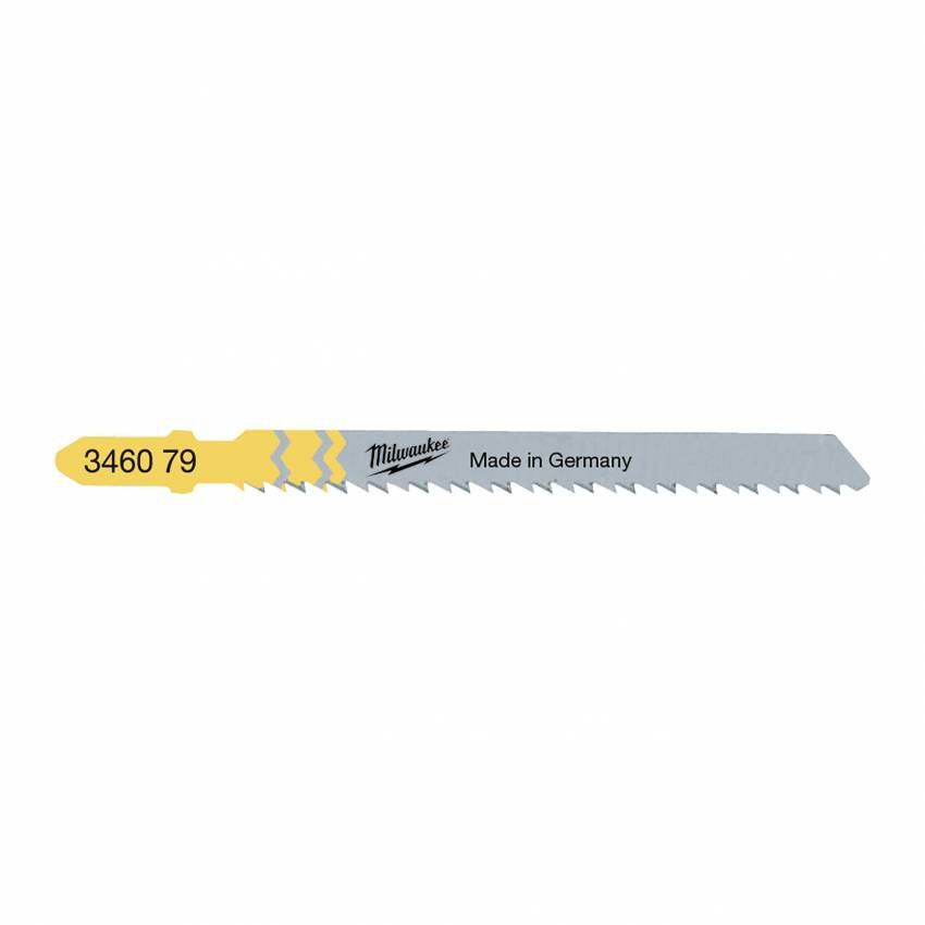 Полотна для лобзика T101BR MILWAUKEE, 75мм, (5шт)-4932346079