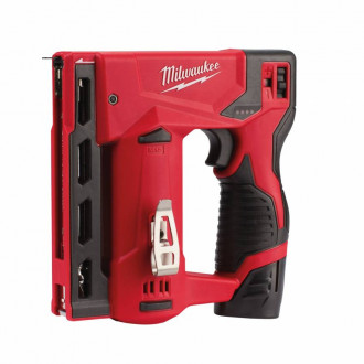 Степлер акумуляторний MILWAUKEE, M12 BST-202X (зарядний пристрій, 2 акум.X 2Ач, HDкейс)-[articul]