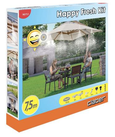 Система охолодження повітря мікротуманом, шланг 7,5м, 6 форсунок (набір)-907510000