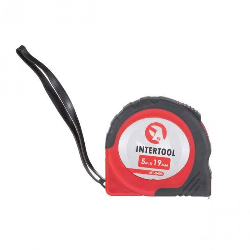 Рулетка з фіксатором 5 м INTERTOOL MT-0405-MT-0405