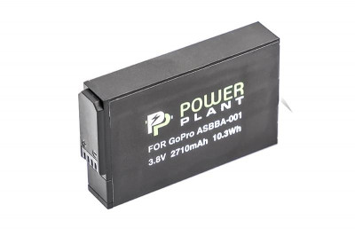 Акумулятор PowerPlant для GoPro ASBBA-001 2710mAh-[articul]