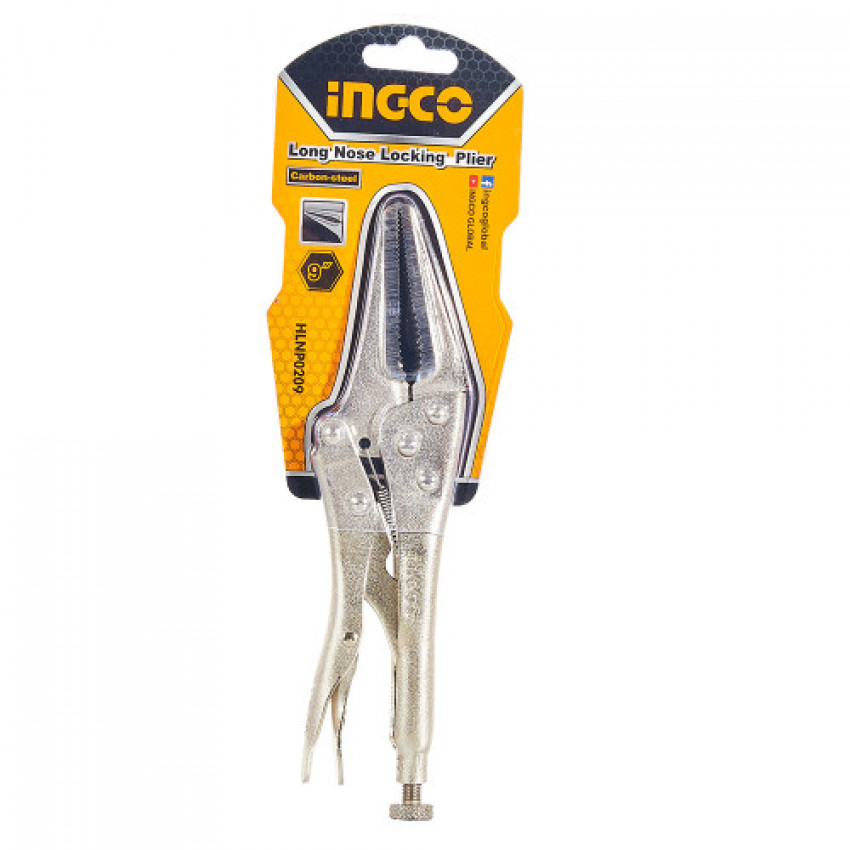 Кліщі затискні 230 мм INGCO INDUSTRIAL-HLNP0209