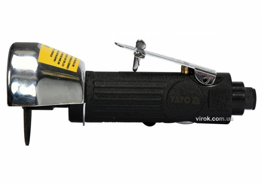 Пневматичний різак, ручний YATO для диска Ø= 75/9.5 мм, Ø= 1/4", 6.3 Bar, 127 л/хв-YT-09715