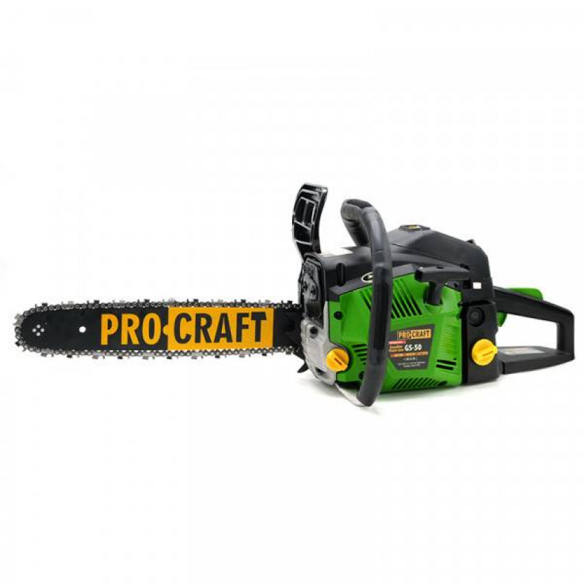 Бензопила Procraft GS50 (1 шина, 1 ланцюг 40)-GS50