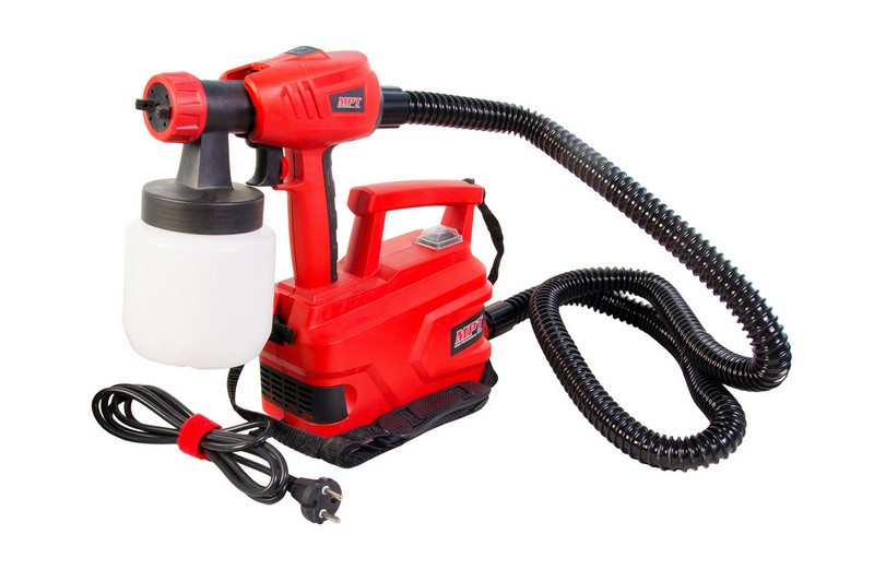 Фарбопульт електричний MPT 500 Вт 800 мл 50 DIN/с Ø 1,8/2,6 мм 850 мл/хв 1,5-2,5 бар MESG5005-MESG5005