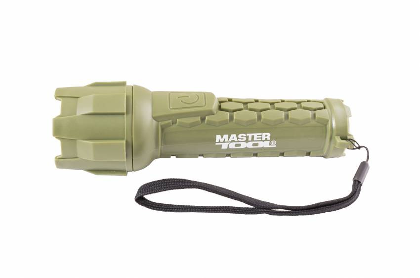 Ліхтар водонепроникний MASTERTOOL 180х55 мм CREE LED IP66 2xAA PP+PVC 94-0802-94-0802