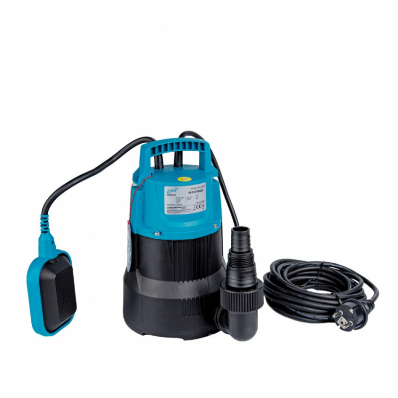 Насос дренажний садовий 0.4 кВт Hmax 6м Qmax 150л/хв LEO (773146)-773146
