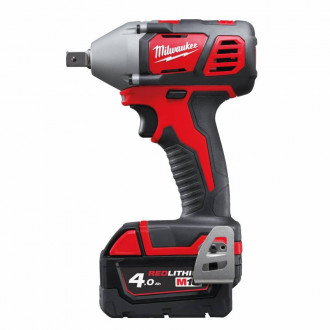 Гайкокрут акумуляторний 1/2&quot; MILWAUKEE, M18 BIW12-402C, 240Нм (зарядний пристрій, 2 акум.Х 4Ач, кейс)-[articul]