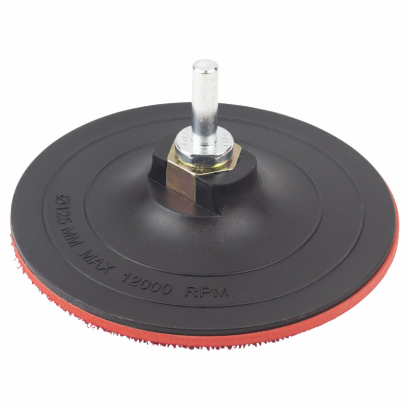 Диск шліфувальний з липучкою жорсткий Ø125мм Sigma (9181151)-9181151