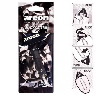 Осв.повітря рідкий лист AREON &quot;LIQUID&quot; Black Crystal 5ml (24)-[articul]