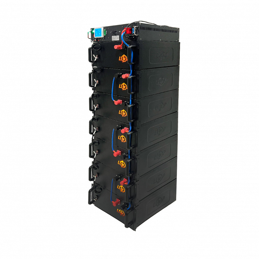 Високовольтний акумулятор LP LiFePO4 Battery HVM 512V 100Ah (51200 Wh) BMS 125А метал-