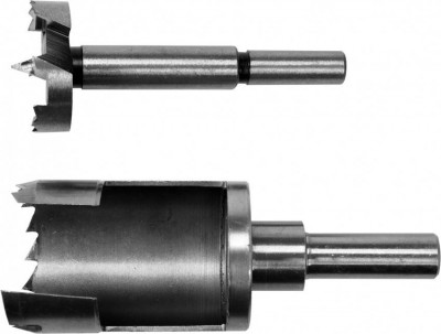 Свердла по дереву: коронка та фреза YATO: Ø=35 мм, l=110/90 мм- коронка/фреза, 2 шт-[articul]