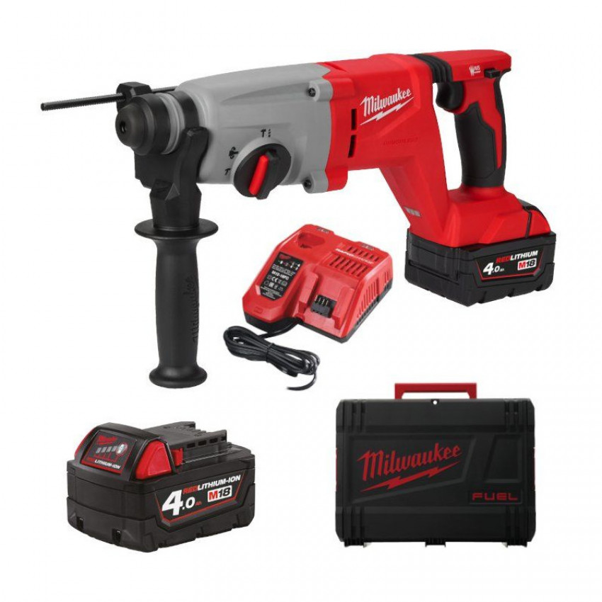 Перфоратор акумуляторний безщітковий SDS PLUS Milwaukee M18 BLHACD26-402X-4933492480