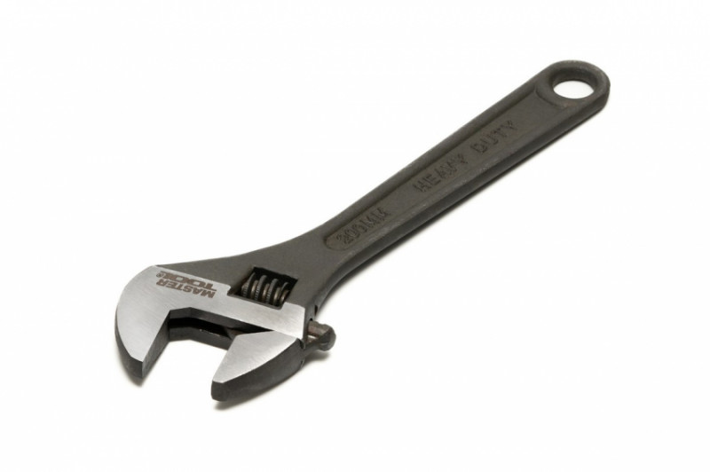 MasterTool Ключ розвідний 200 мм, 0-25 мм, Cr-V, фосфатований, Ст.: 76-0222-76-0222