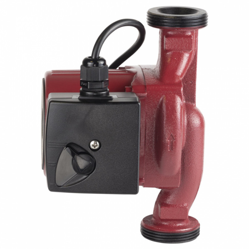 Насос циркуляційний 65Вт Hmax 4м Qmax 63л/хв Ø1½" 180мм гайки Ø1" AQUATICA (774112)-774112