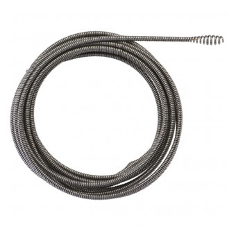 Тросик для прочищувальної машини 6мм x 7.6м spiral, bulb auger-[articul]