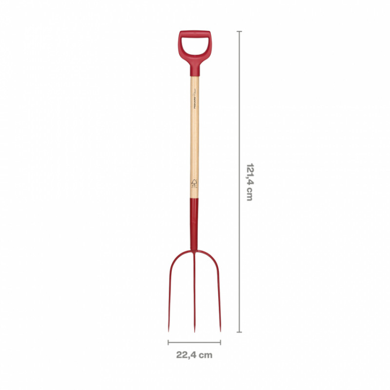 Вила для силосу 3 зубні FISKARS Classic U-Grip FSC-6411501600738