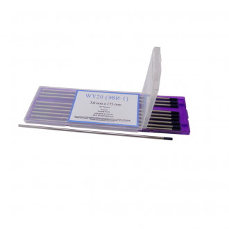 Вольфрамовий електрод WY-20 10 шт 175 мм для зварювання / Зварювальні електроди для аргонодугового зварювання 3-[articul]