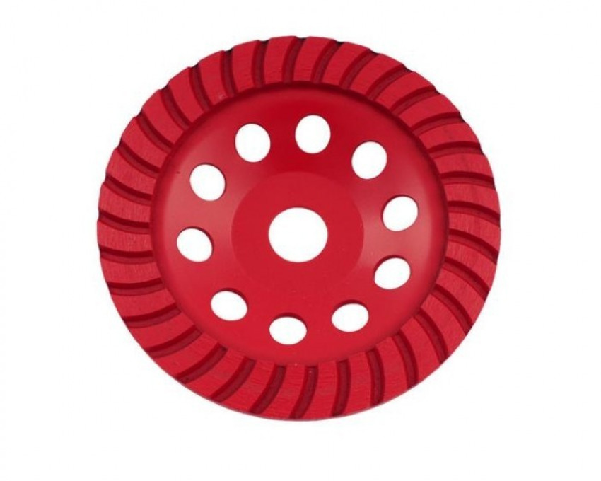 Фреза шліфувальна торцева Turbo 125 * 22.2мм INTERTOOL CT-6225-CT-6225
