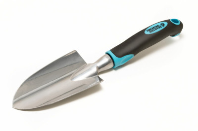 Совок посадковий MASTERTOOL алюмінієвий з пластиковою ручкою та TPR покриттям 305х75 мм 14-6160-[articul]