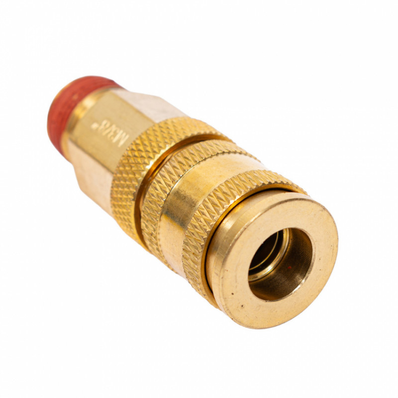 З'єднання швидкознімне посилене з фіксатором 3/8" (латунь) Sigma (7021621)-7021621
