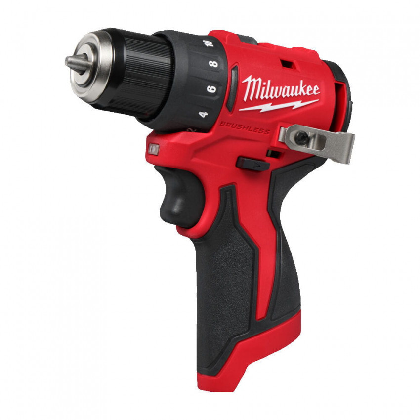 Дриль-шурупокрут акумуляторний MILWAUKEE M12 BLDDRC-402C 40Нм (+ заряд.пристрій, 2 акум., кейс)-4933499688