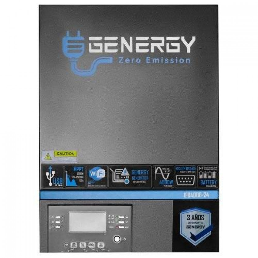 Інвертор перетворювач напруги GENERGY IFR4000-24 24-220 В 4 кВт-240070090