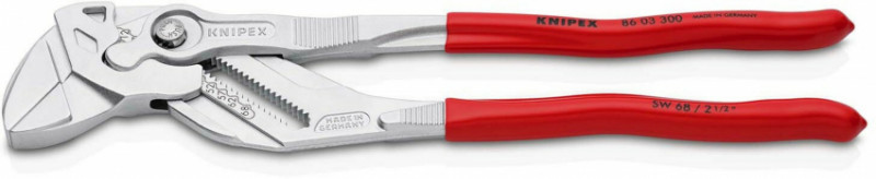 Переставні кліщі-гаєчний ключ KNIPEX 86 03 300 SB-86 03 300 SB