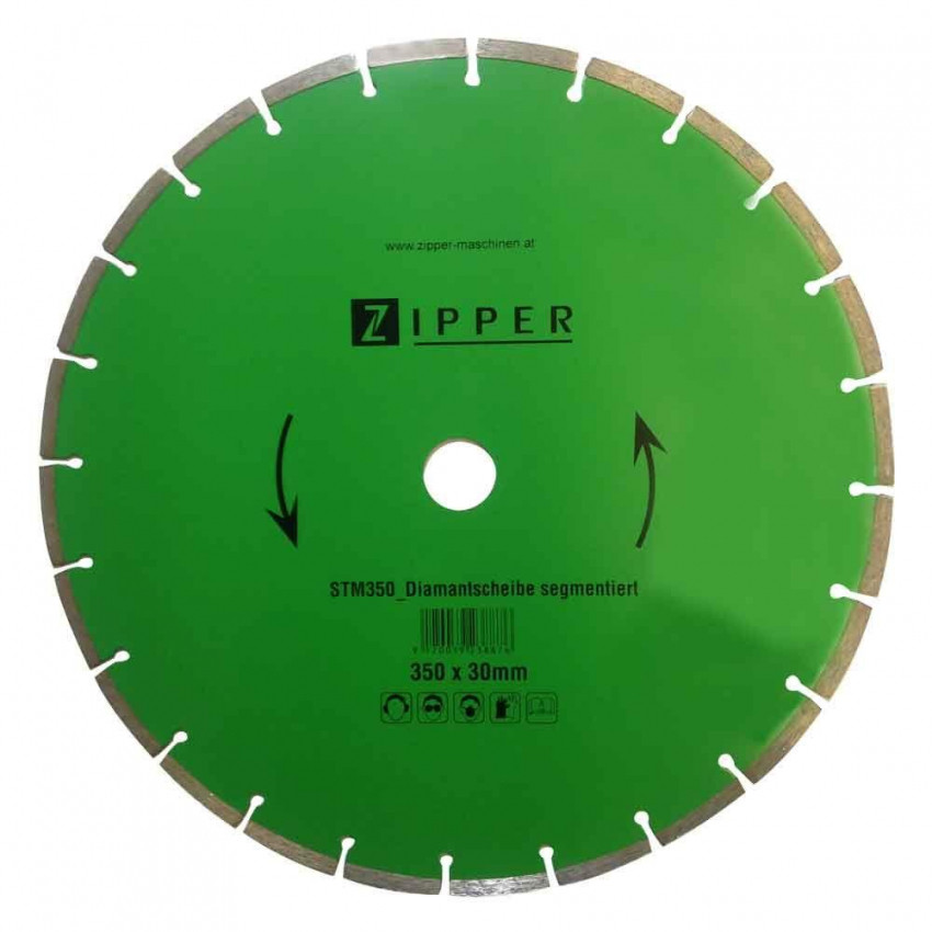 Алмазний диск Zipper ZI-BTS350DSS-ZI-BTS350DSS