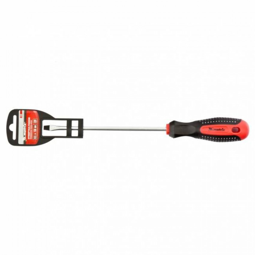 Викрутка Fusion SL5.0 х 150 мм, CrV, трикомпонентна рукоятка "anti slip", MTX-114209