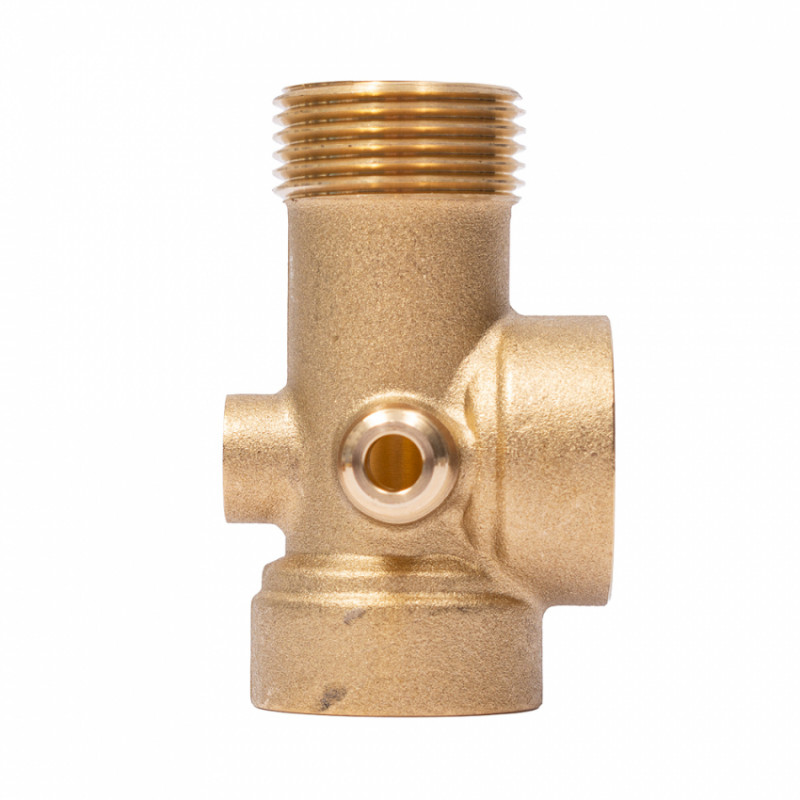 З'єднувач п'ятививідний 80мм 1”Мx1”Fx1”Fx¼”Mx¼”F AQUATICA (779598)-779598