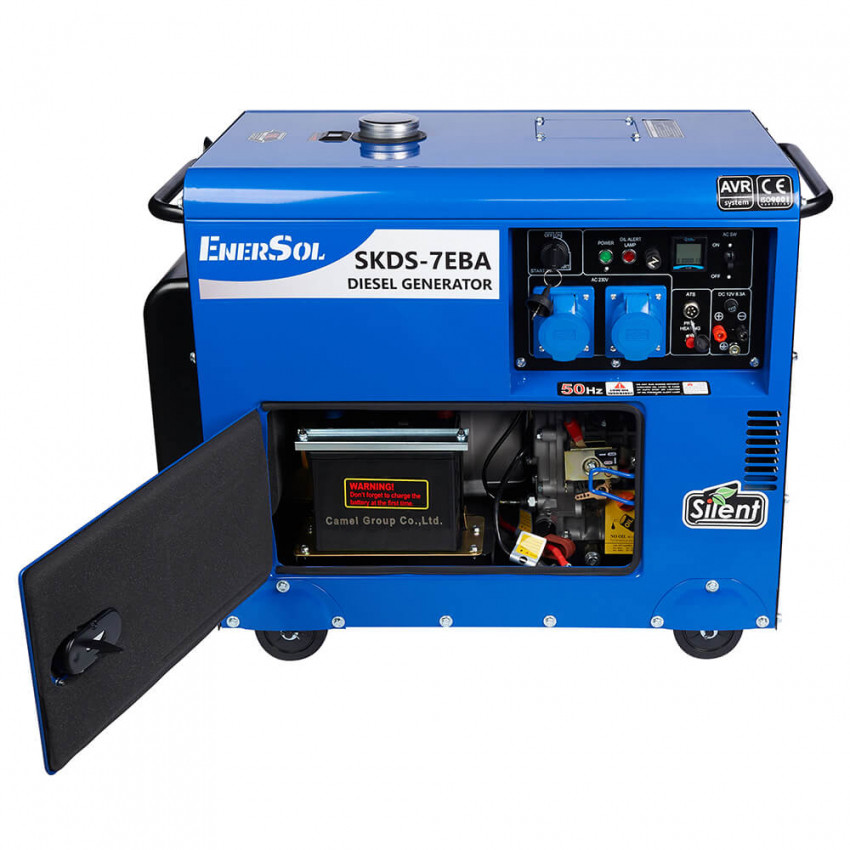Генератор дизельний EnerSol SKDS-7EBA-