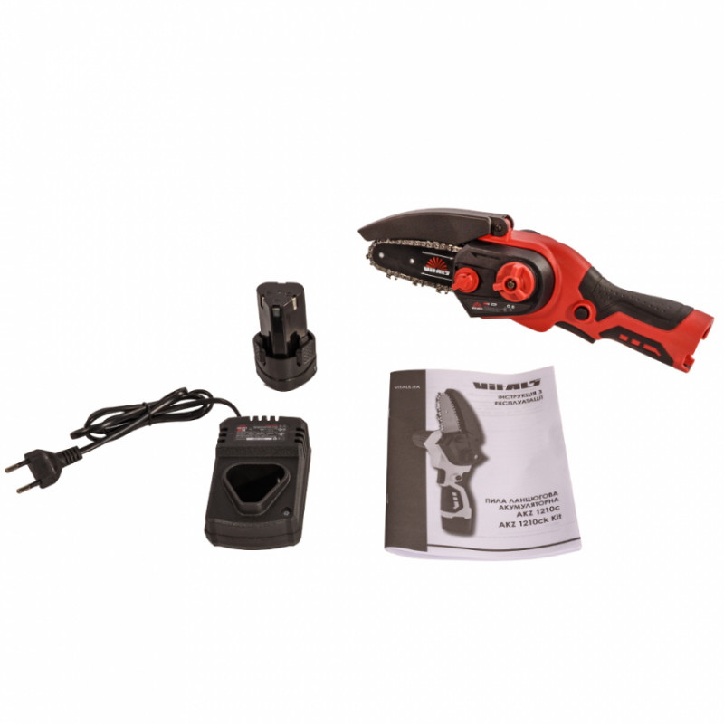 Пила ланцюгова акумуляторна Vitals AKZ 1210ck Kit-235289