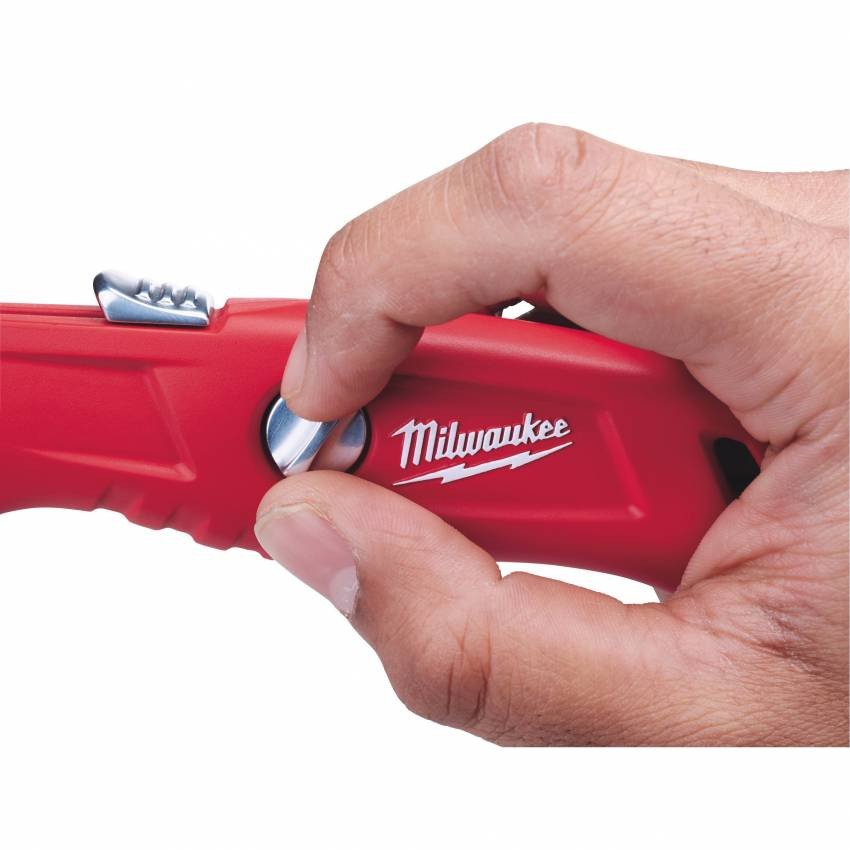 Ніж висувний будівельний, HEAVY DUTY MILWAUKEE, (5 лез)-4932471360