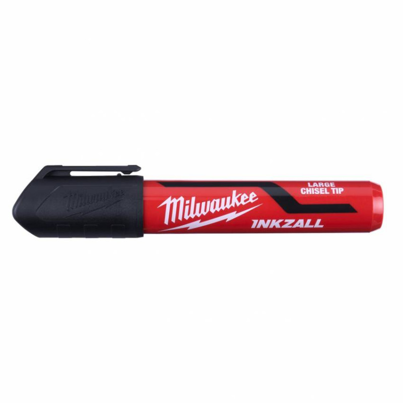 Маркер для будмайданчика InkZAll MILWAUKEE, великий (XL), чорний (блістер)-4932471558