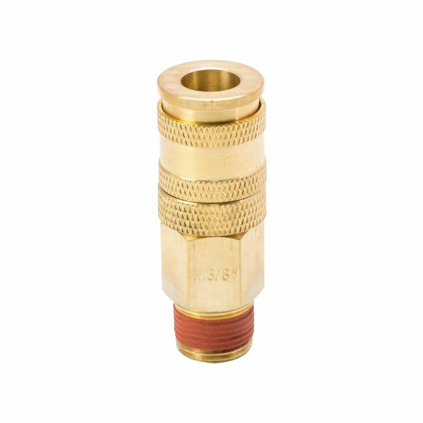 З'єднання швидкознімне посилене з фіксатором 3/8" (латунь) Sigma (7021621)-7021621