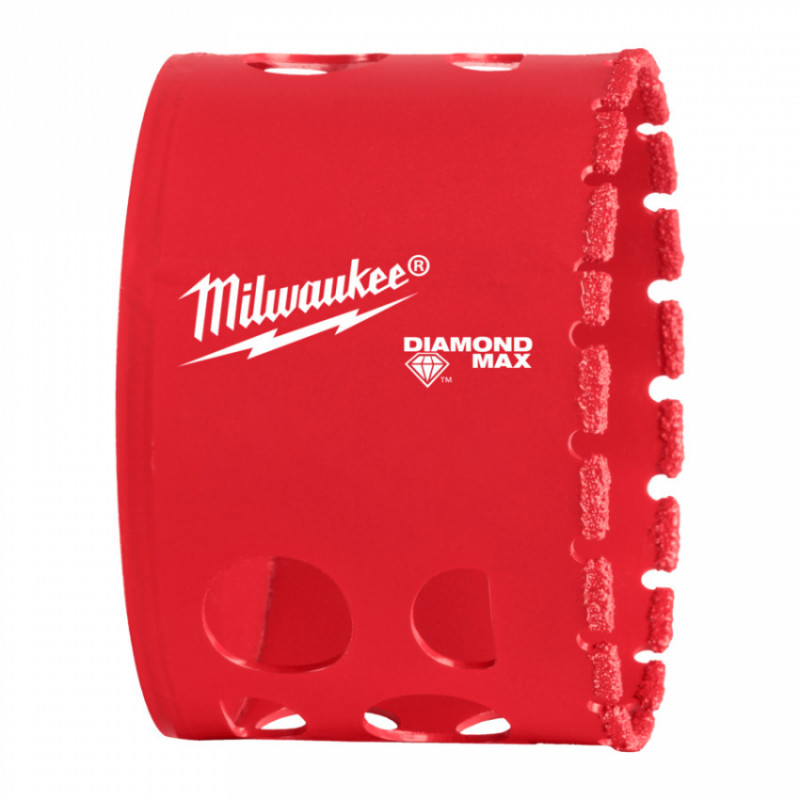 Коронка алмазна Diamond Plus/Max MILWAUKEE, діаметр 64мм (5/8''х18) (свердління з водою)-4932500119