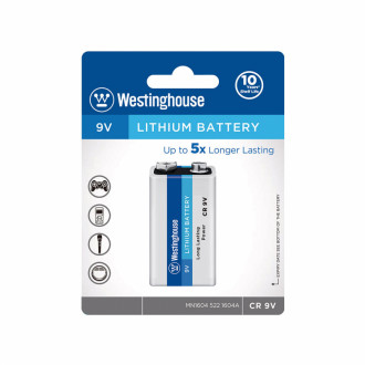 Літієва батарейка Westinghouse Lithium  CR9V 1шт/уп blister-[articul]