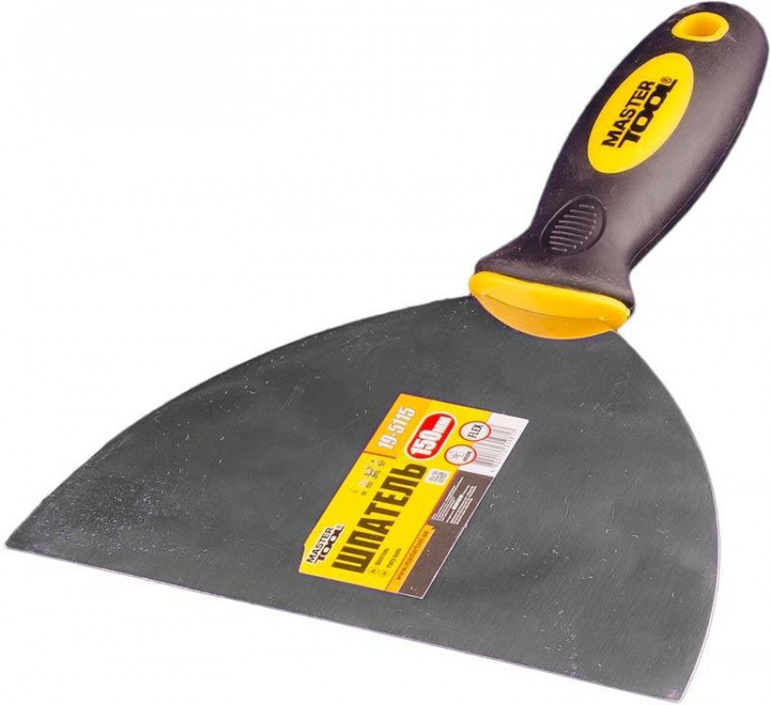 Шпатель MASTERTOOL FLEX 150 мм TPR ручка 19-5115-19-5115