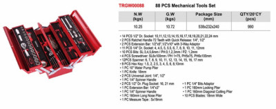 Набір інструментів 88од мет.ящик-[articul]