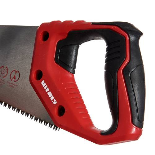 Ножівка по дереву 450 мм 7 з/д сталь Mn65 Vitals Master-190045