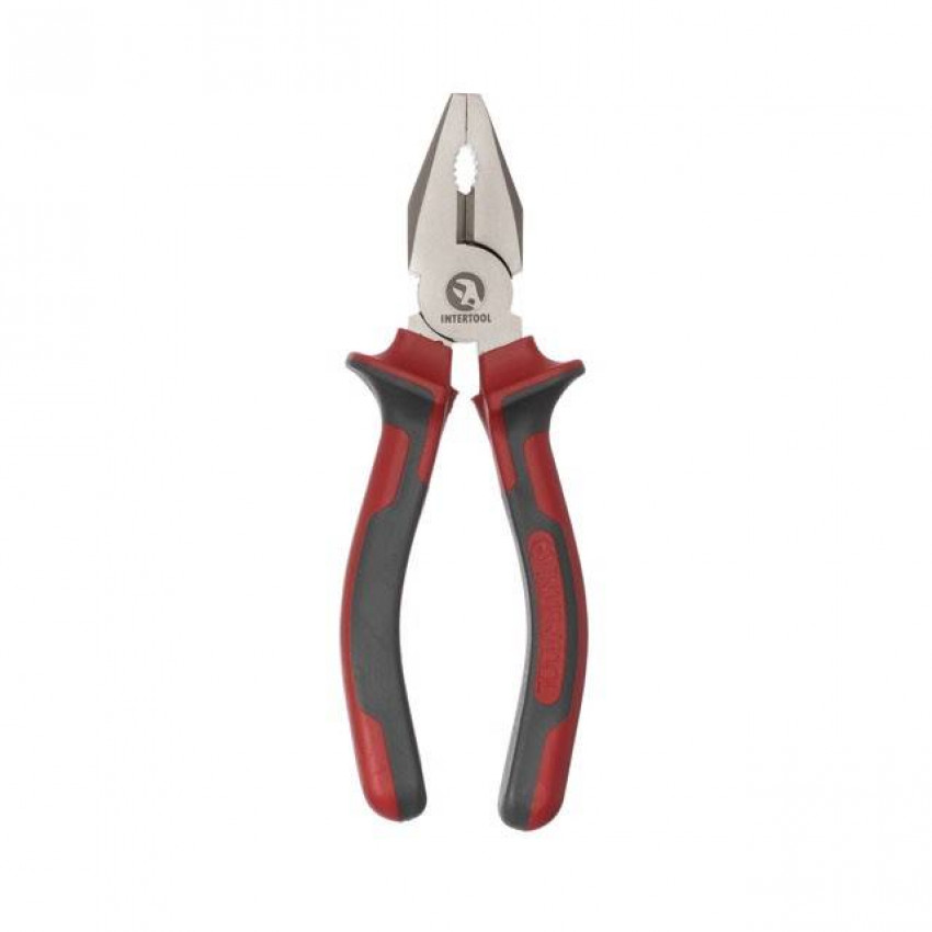 Плоскогубці 160 мм, С55 INTERTOOL HT-0104-HT-0104