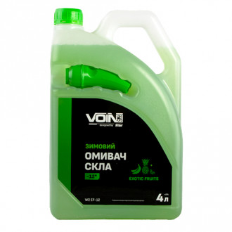 Омивач скла зимовий VOIN &quot;-12&quot; Exotic Fruits 4л (каністра з лійкою)-[articul]