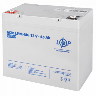 Акумулятор мультигелевий AGM LogicPower LPM-MG 12-45 AH-[articul]