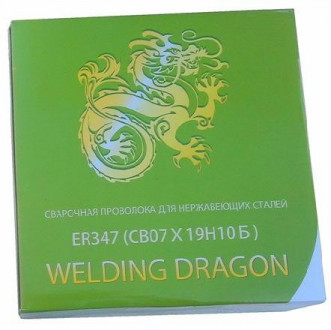 Дріт зварювальний ER 347 Welding Dragon (5 кг) для напівавтоматичного та аргонодугового зварювання нержавіючої сталі 1.2-[articul]
