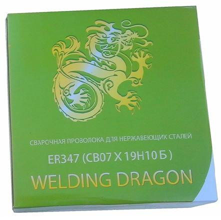 Дріт зварювальний ER 347 Welding Dragon (5 кг) для напівавтоматичного та аргонодугового зварювання нержавіючої сталі-SS.347.0805-1
