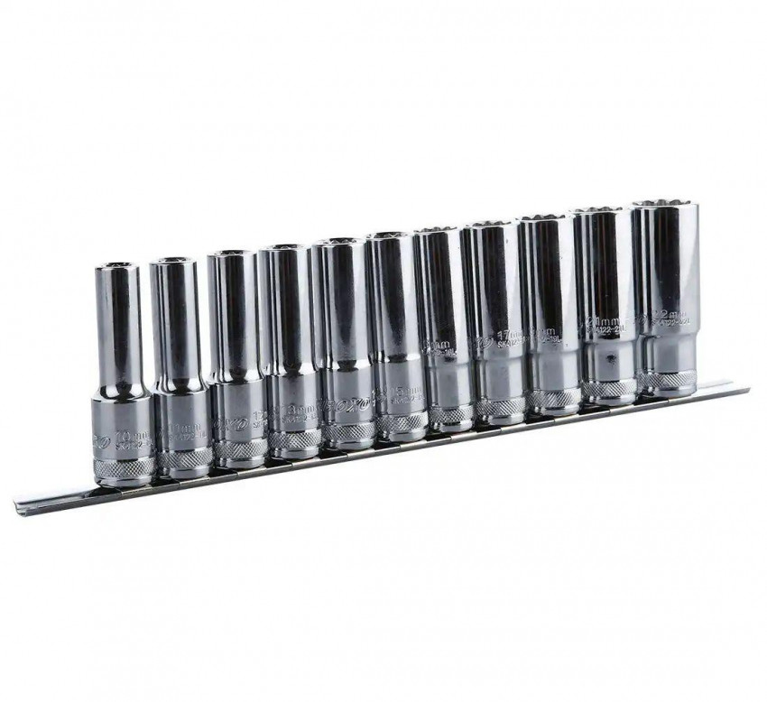 Довгі головки 1/2" 78 мм, комплект 11шт BOXO-07-00-57