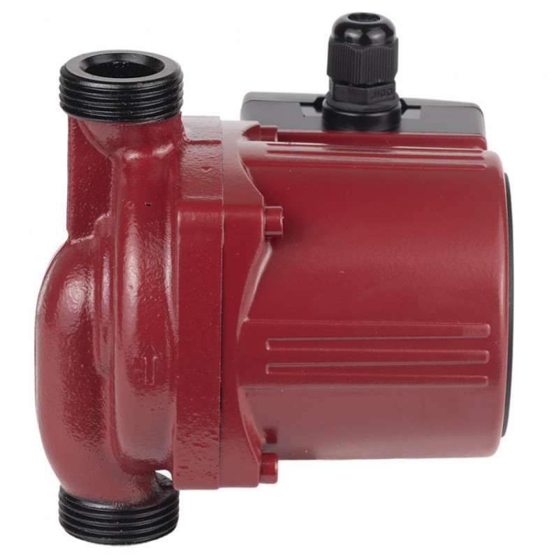 Насос циркуляційний 100Вт Hmax 6м Qmax 75л/хв Ø1" 130мм гайки Ø¾" AQUATICA (774131)-774131